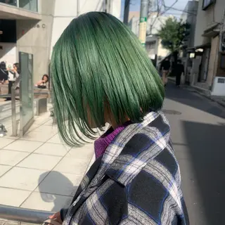 ミディアム カラー ヘアアレンジ 🐺ウルフの神🐺 /カラー/けいすけのヘアスタイル