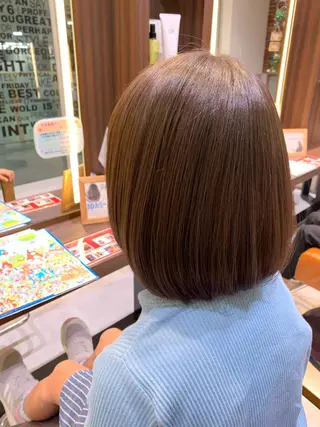 ショート 髪質改善/縮毛矯正 ツヤ髪🩷さつきのヘアスタイル