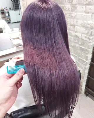 カラー ロング grow上野御徒町【グロウ】所属・ブリーチ・ハイトーン 特化🎉内山のヘアスタイル