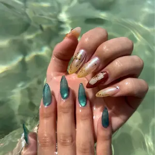 ネイル ネイルサロンAmo 🎀MIRUのネイルデザイン