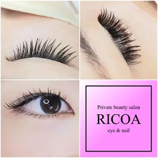 マツエク・マツパ RICOA 酒井のマツエク・マツパデザイン