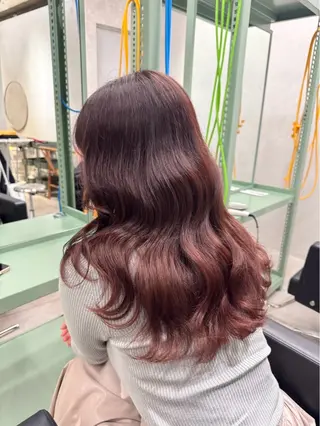 ロング ヘアアレンジ cope'u ワカナのヘアスタイル