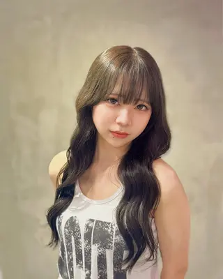 ロング カラー 赤坂 康成のヘアスタイル