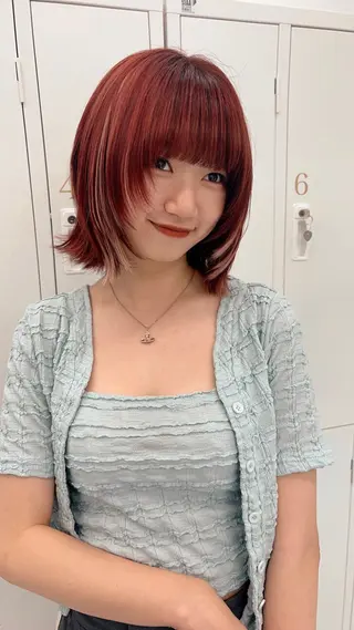 ショート カラー 大人韓国ヘア 渋谷/Satsukiのヘアスタイル