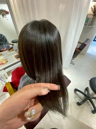 カラー ロング 🎀 マエカワ ユウリ 🎀のヘアスタイル