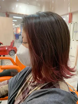 ミディアム PADOU平松 典幸のヘアスタイル