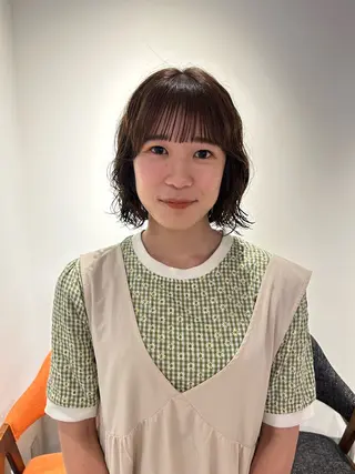 ショート パーマ 似合わせカット /カラー/たきのヘアスタイル