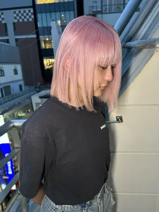 ミディアム カラー land所属・透明感カラー/レイヤ ー🌙Honokaのヘアスタイル