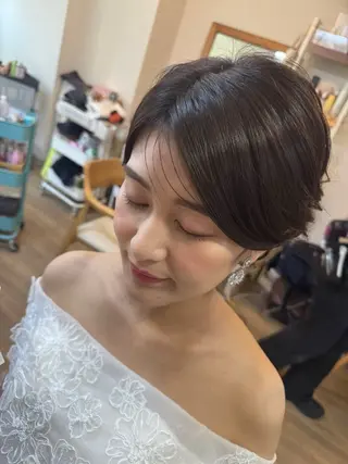 ヘアアレンジ Hair set&Spa Roquat Salon【 ヘアセット ＆ スパ ロカットサロン】所属・ヘアメイク専門/花嫁 ♡⃛Anri♡⃛のヘアスタイル