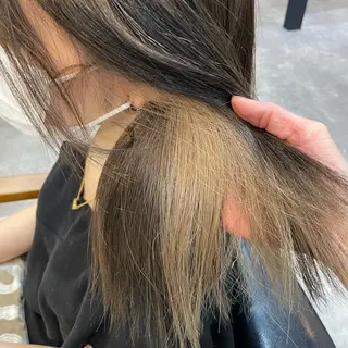 セミロング 🫧艶髪/ブリーチ 🐳honami🫧のヘアスタイル