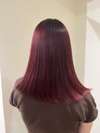 ミディアム mao /HUI金山のヘアスタイル