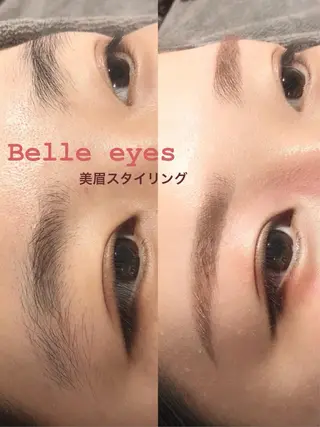 アイブロウ Belleeyes_ kubotaのマツエク・マツパデザイン