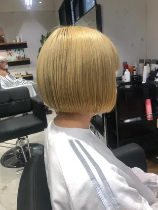 ショート ✨髪質改善ストレート ×ミニボブ✨萩原　翼のヘアスタイル