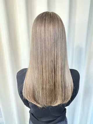ロング カラー ｻｲﾄｳ《艶カラー✨ メンズパーマ🌀》のヘアスタイル