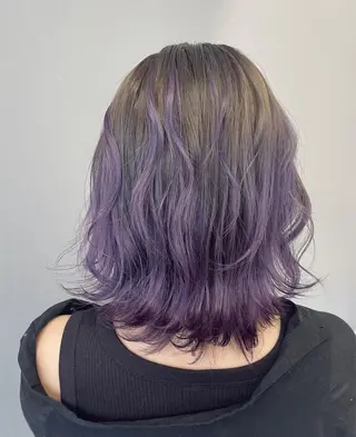 ミディアム カラー piLLon/ RYUKAのヘアスタイル