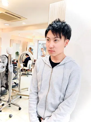 ショート メンズ nishimura makotoのヘアスタイル