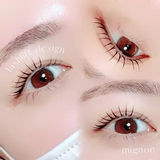 マツエク・マツパ Mignon所属・mignon ❤︎のマツエク・マツパデザイン