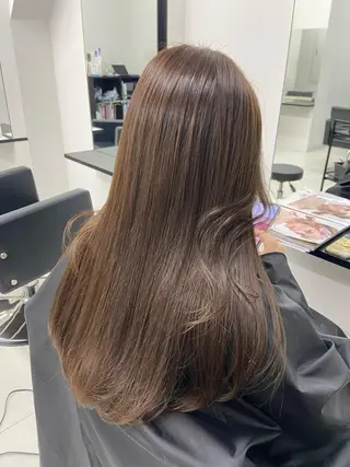 ロング カラー ヘアアレンジ 韓国レイヤー/ヘア カラー🎀ayamiのヘアスタイル