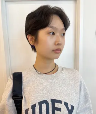 ショート 🍒中川葵久美🍒 メンズ/パーマのヘアスタイル