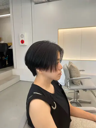 ショート レイヤー/ショート 遠藤光輝のヘアスタイル