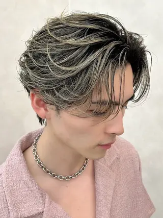 カラー 【公式】Men's salonLUCEYのヘアスタイル