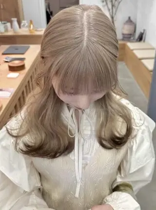 ロング 暖色カラー/レイヤー カット☁️MEI☁️のヘアスタイル