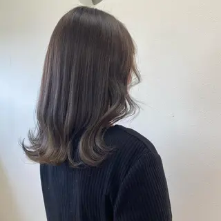 ミディアム JILL    hair所属・maki💖 ボブ/縮毛矯正のヘアスタイル