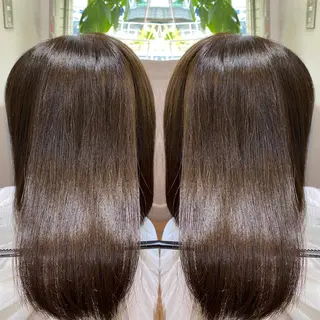 セミロング 野呂 隼人のヘアスタイル