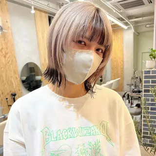 ミディアム カラー cope'u  emu所属・cope'u moneのヘアスタイル