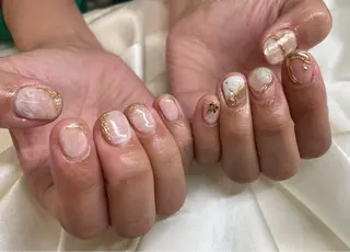 ネイル Bianca 池袋店 HAMASHIMAのネイルデザイン