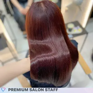 ロング カラー 艶髪・透明感カラー・ 韓国ヘア・Yuriのヘアスタイル