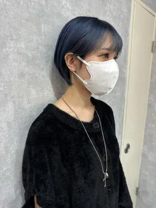 ショート C’LD hair produce /シールドヘア所属・モテ髪/ボブ/ショー ト/アダチフウトのヘアスタイル