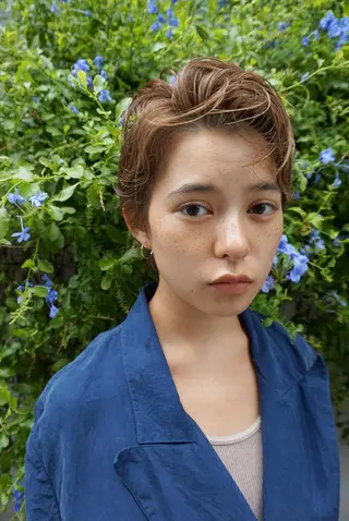 ショート カラー コジマ ダイスケのヘアスタイル