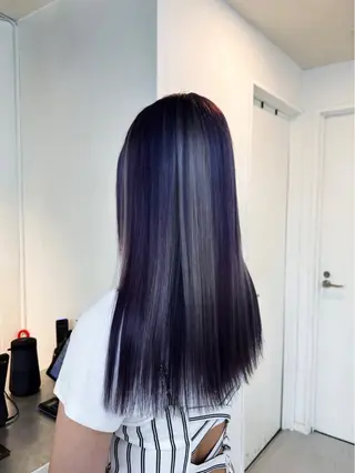 ロング カラー ヘアアレンジ 🦠カラーリスト/ 魚瀬あおい🦠のヘアスタイル