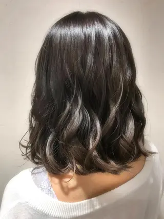 ミディアム カラー filo by　Feria所属・filo   渋谷 Gishiのヘアスタイル