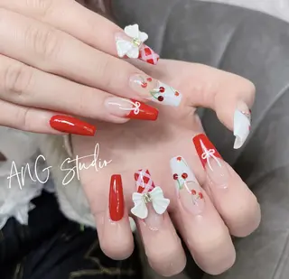 ネイル ANG アクリル スカルプ専門🌸のネイルデザイン