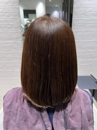 ミディアム カラー 髪質改善/ブリーチ 特化🧡‬‪田中颯士のヘアスタイル