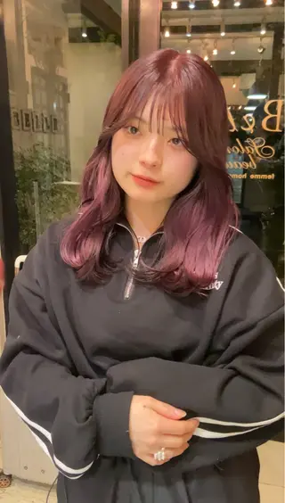 ロング カラー ダメージレス美容師 🌱水島侑理のヘアスタイル