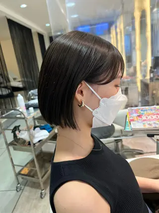 ショート カラー 柳澤 和也のヘアスタイル