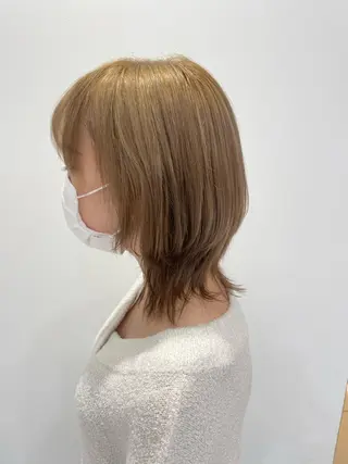 ミディアム 🪴酒井 可南子🪴のヘアスタイル