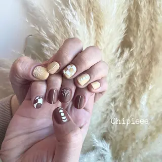 ネイル revia所属・ERI Nailistのネイルデザイン