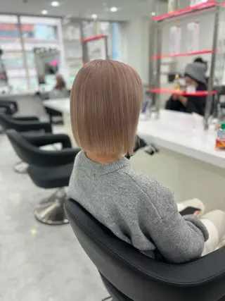 ロング 渋谷🥇透明感カラー 特化美容師のヘアスタイル