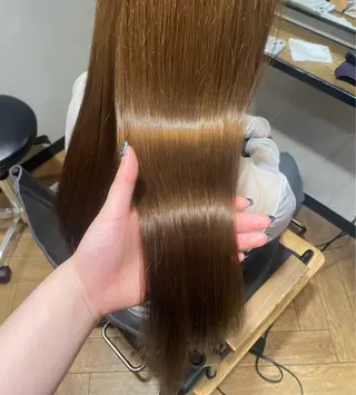 ロング MIREI /韓国風 /大阪美容室のヘアスタイル