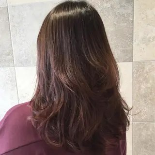 ミディアム カラー カット/メンズカット 藤田麻衣のヘアスタイル