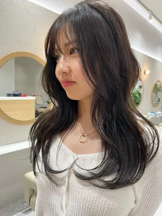 セミロング 海老名で可愛いを作る 🫧shuri🫧のヘアスタイル