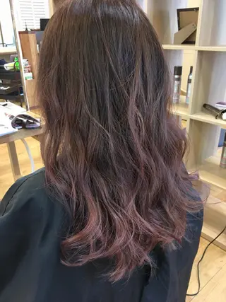 ロング カラー yuri🌼 NUMBER 天王寺のヘアスタイル