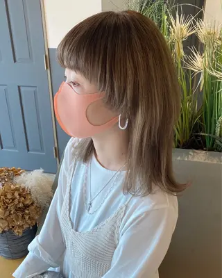 ミディアム カラー 🩷🍭中津・梅田 エリア🍬💜のヘアスタイル