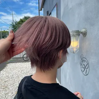 ショート 🫧艶髪/ブリーチ 🐳honami🫧のヘアスタイル
