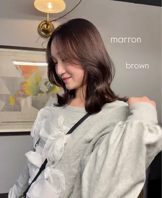 ミディアム レイヤーカット✨ /NAOのヘアスタイル