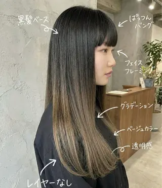 セミロング 20代、30代からの おしゃれ🍃笹岡航太のヘアスタイル